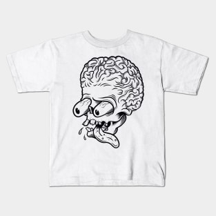 Brain skull Kids T-Shirt